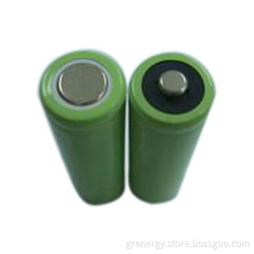 1.2V/300mAh NiMH Rechargeable Cell, 2/3AAA Size, Small with Steel Case, Flat Top Available
